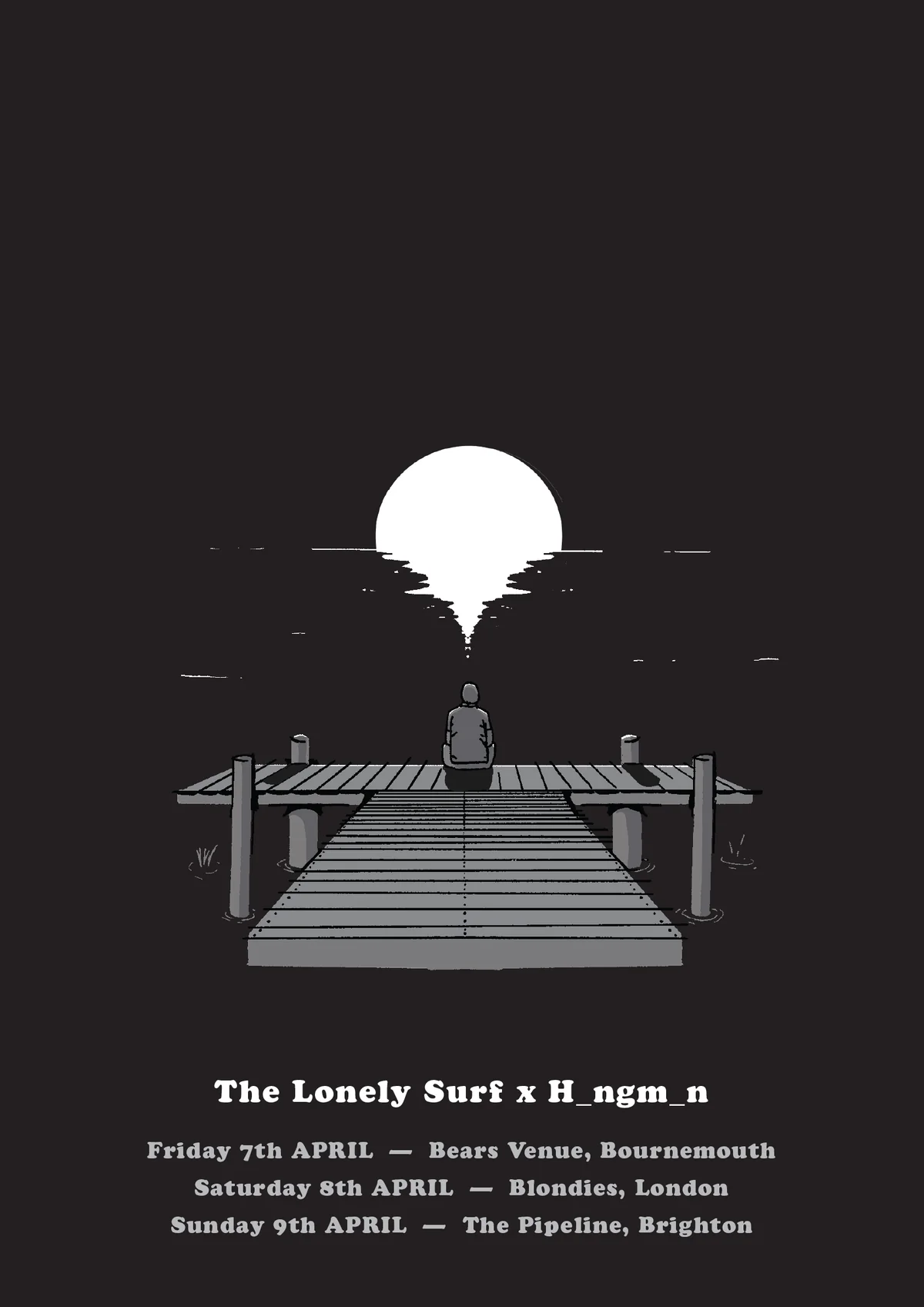 The Lonely Surf x H_ngm_n